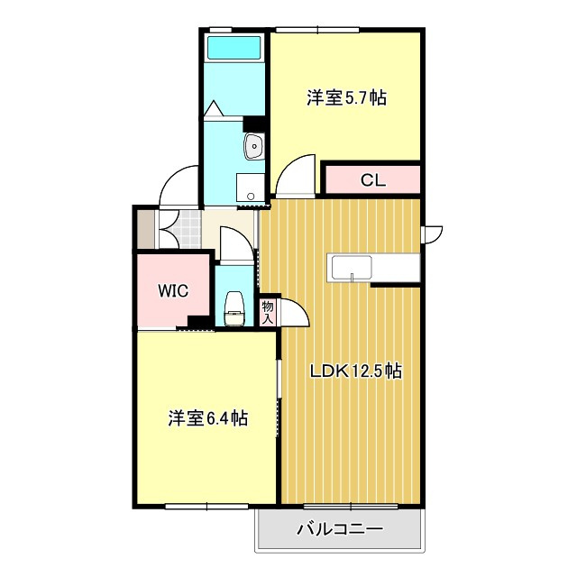 グランドパルクAの間取り