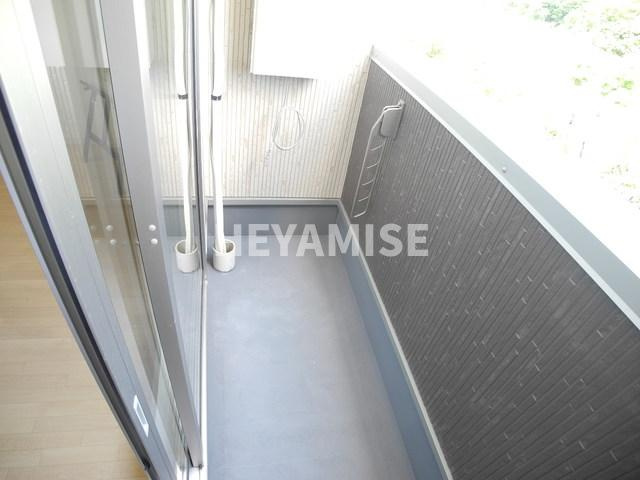 エステートサトウ14のバルコニー|※室内画像は別号室のもの