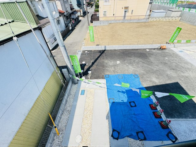 流山市東深井新築戸建（東深井12期）の展望|バルコニーより道路側眺望