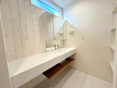 【洗面所】 | 枚方市渚東町3期2棟　2号棟