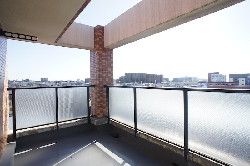 エクセル貴多川第３Ｂのバルコニー