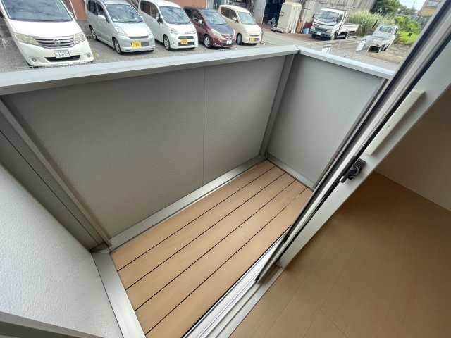カーサドマーニのバルコニー