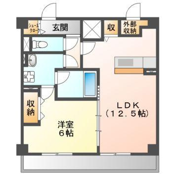 田町ガーデンハイツの間取り