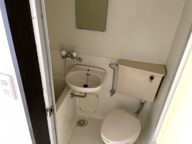 ハイムエスポワールの浴室