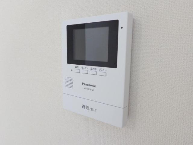 グレイスコートのセキュリティ|カメラ付インターホン