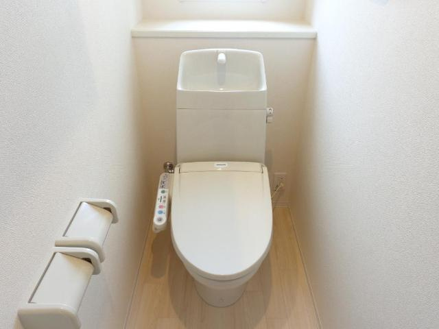 グレイスコートのトイレ|シャワー付トイレ