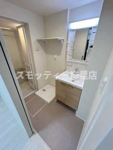 ハーモニーテラス遠里小野Ⅲの洗面所