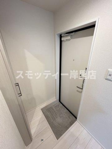 ハーモニーテラス遠里小野Ⅲの玄関