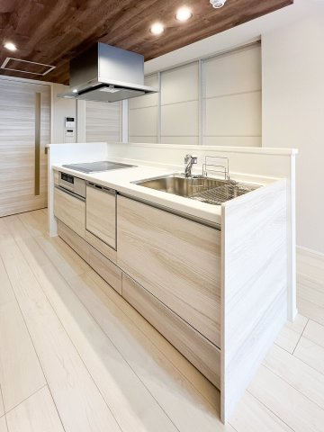 アルビオン　コートのキッチン|ビルトイン食洗機付きで、家事の手間も軽減♪