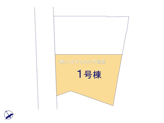『八王子市新築戸建て』八王子市楢原町979-16【仲介手数料無料】　２期の区画図|～仲介手数料無料☆八王子ひなた不動産～八王子市楢原町　新築戸建て