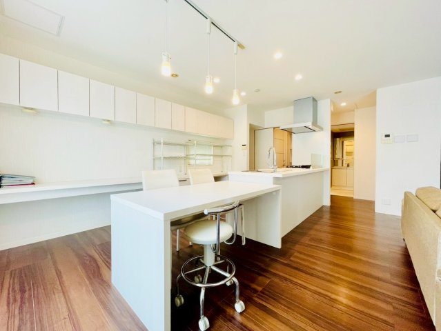 長久手市岩作三ケ峯戸建の居間・リビング|LDK④