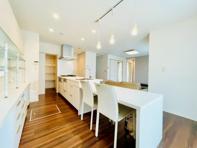 長久手市岩作三ケ峯戸建の居間・リビング|LDK②