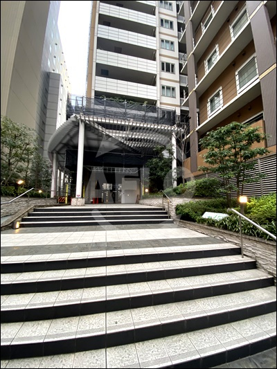 アップルタワー大阪谷町　南大江小学校区のエントランス|アップルタワー大阪谷町　エントランス