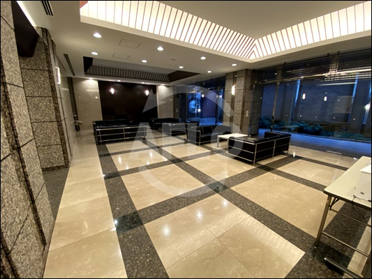 アップルタワー大阪谷町　南大江小学校区のロビー|アップルタワー大阪谷町　ロビー