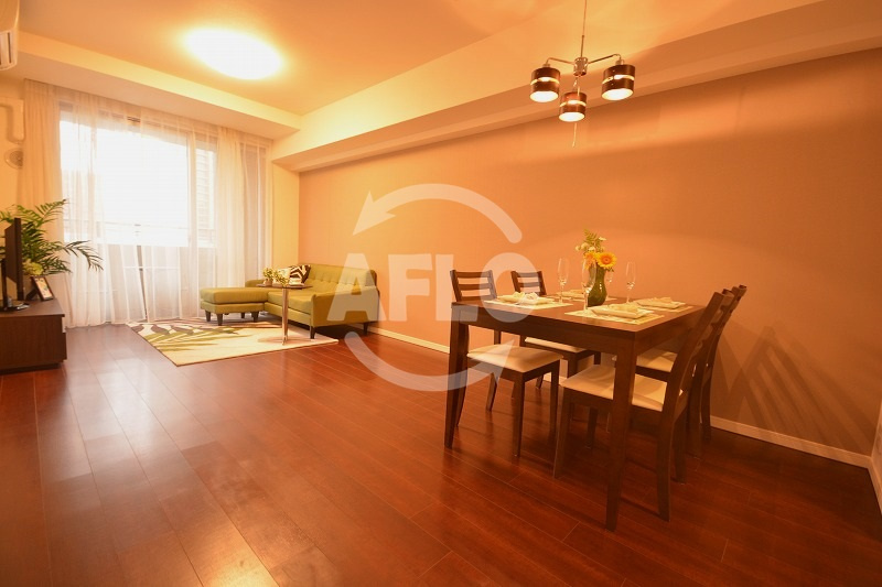 カスタリア上町台の居間・リビング|カスタリア上町台　リビング