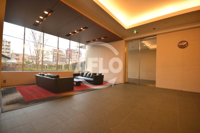 カスタリア上町台のエントランス|カスタリア上町台　エントランス