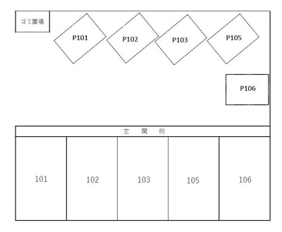 【区画図】 | ハイツしらかば