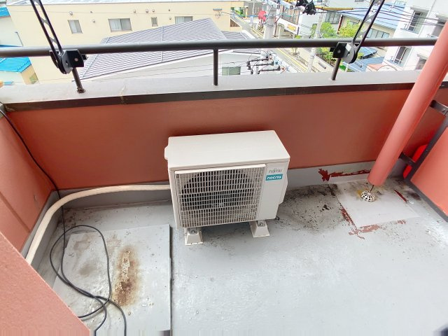 シャトレ―木の実町のバルコニー