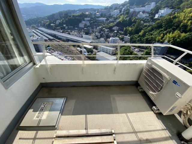 熱海プラザのバルコニー|和室部屋バルコニー