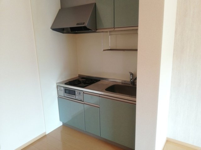 グレースのキッチン|2口コンロ・グリル付きの使いやすいシステムキッチンです♪