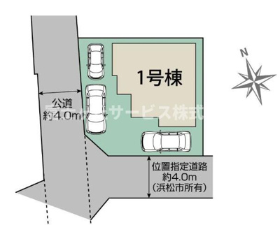 【区画図】 | 浜松市中央区泉4丁目 2期 新築一戸建て | 区画図です