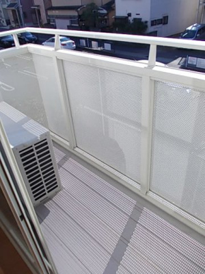 【バルコニー】 | サンロードⅡ | バルコニーです