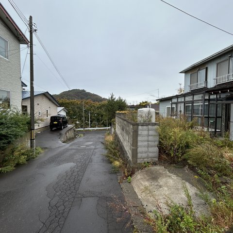 室蘭市港南町１丁目２９－５戸建の駐車場