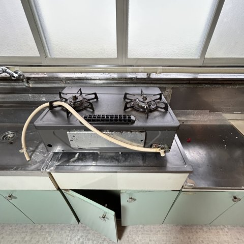 室蘭市港南町１丁目２９－５戸建のキッチン