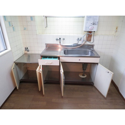 【キッチン】 | コーポ四季 | キッチン下収納