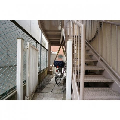 【外観】 | コーポ四季 | 駐輪スペース