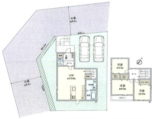 【土地図】 | S11891-市原野 | 参考プラン(間取り図)