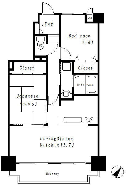 ネオハイツ明石・魚住の間取り