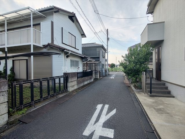 【前面道路含む現地写真】 | 川越市霞ケ関北6丁目 | 住環境良好です
