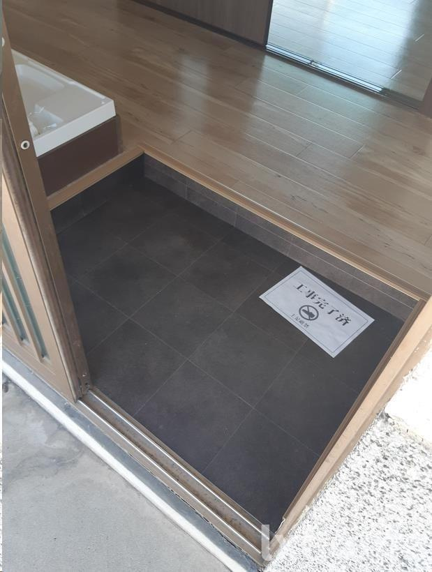 辻子マンションの玄関|玄関です