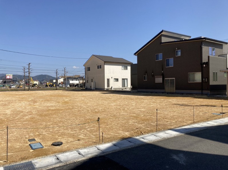 鯖江市水落町３丁目　売地の外観