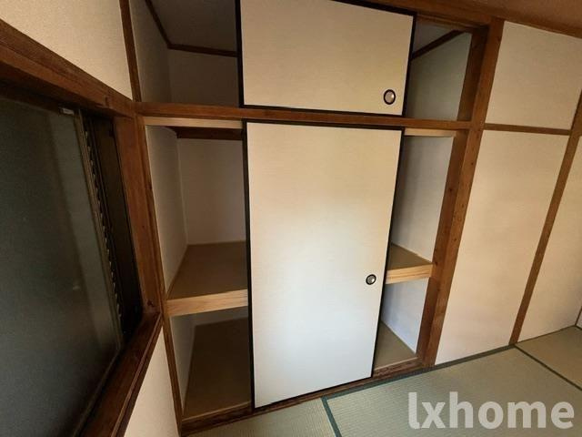 藤岡貸家の収納|大きなスペースがあり、収納には困りません