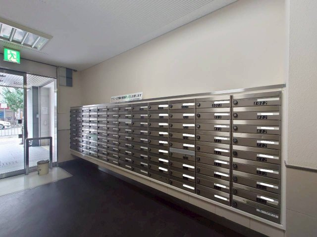 椥辻駅徒歩７分◆７階建てマンション最上階◆リノベーション済み南向き２ＬＤＫ住戸◆山科椥辻団地A棟のその他共用部分|集合ポスト