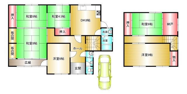 和歌山市有本のその他|古家付き売土地