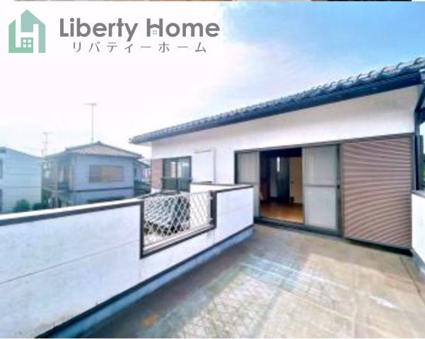 土浦市天川２丁目　中古戸建のバルコニー