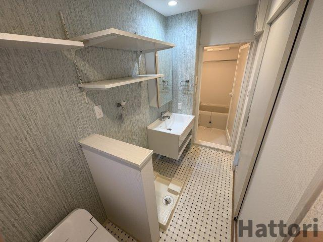 Chaton浜の洗面所