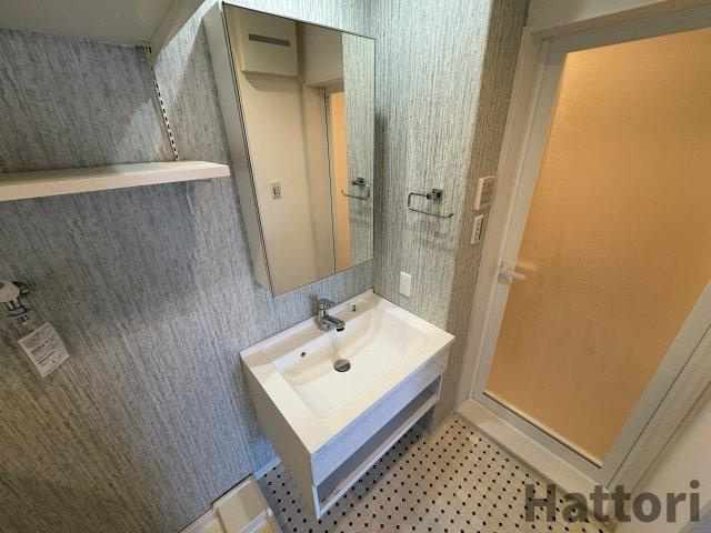 Chaton浜の洗面所