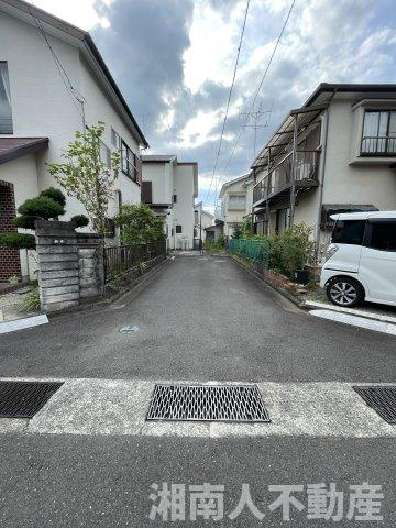 小田原市国府津　戸建の前面道路含む現地写真|前面道路含む現地写真です