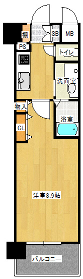 ピアッツァレント奈良医大前の間取り