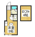 【間取り】 | ロフト付きのお部屋です！