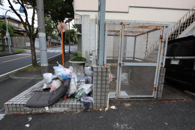 【その他共用部分】 | シャトードイワネ17号館 | 敷地内ゴミ置き場