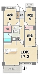 【間取り】 | パラドール四条梅津