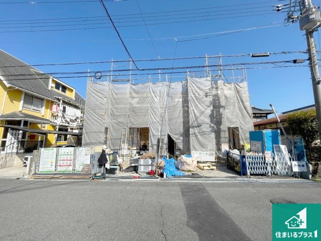 近江八幡市鷹飼町　第2期　新築一戸建ての外観|現在建築中！落ち着いた街並みで新生活を始めることが出来そう！周辺の物件も併せてご紹介させて頂きます！