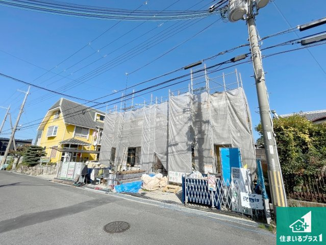 近江八幡市鷹飼町　第2期　新築一戸建ての外観|現在の進捗状況です！順調に作業進行中、完成が待ち遠しいです！詳細の間取り等、お気軽にお問い合わせください！