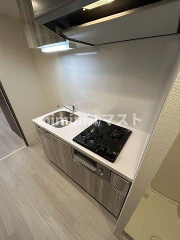 大阪市福島区海老江７丁目の賃貸マンションのキッチン