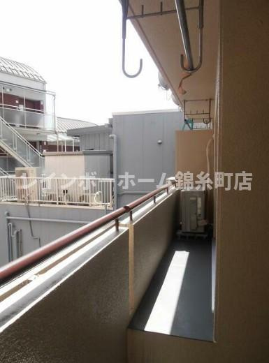 カーサ デ・リオのバルコニー